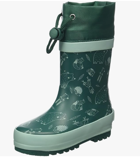 Playshoes Unisex Kinder Gummistiefel Zugband Regenstiefel