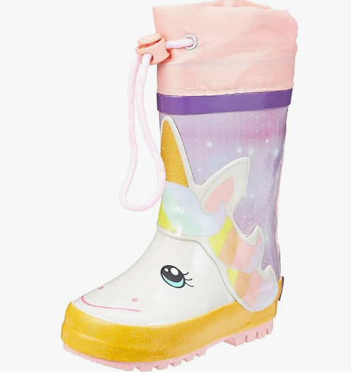 Playshoes Unisex Kinder Gummistiefel Zugband Regenstiefel
